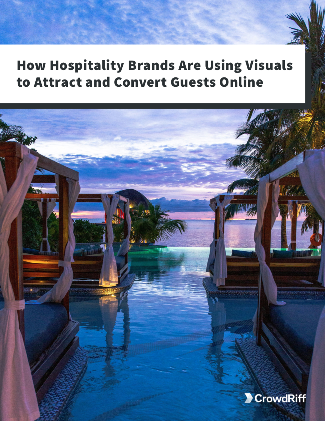 cover page - hospitality- visual report
